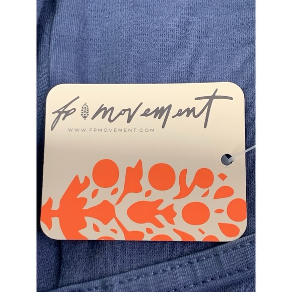 New Free People Movement Jumpsuit Womens Small Inbound One Piece Misty Blue NWT - Picture 7 of 11